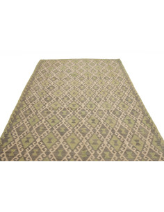 Tappeto Kilim Afghanistan marrone verde 201x304 2