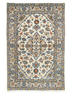 Kashan Fine 97x145 Cm Kashan Fine, Persia, Hand-carded Wool
