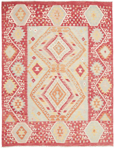 Kilim 155x206 Cm Kilim, Afghanistan, Lana Cardata A Mano