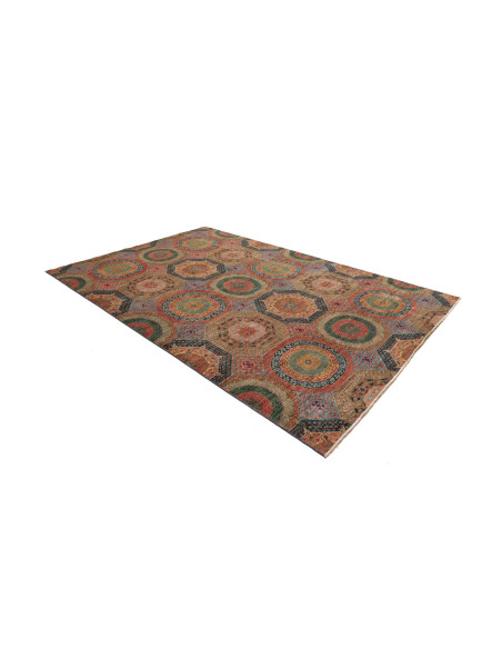 Tappeto Mamlouk Pakistan 203x305 Rosso Terracot