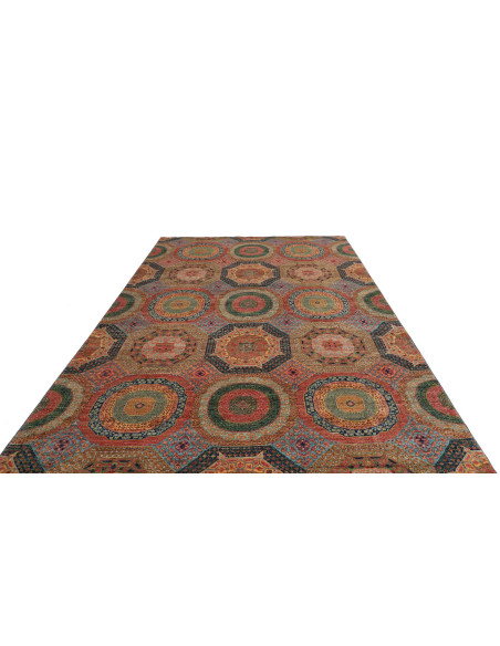 Tappeto Mamlouk Pakistan 203x305 Rosso Terracot