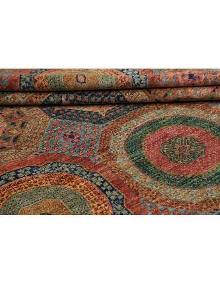 Tappeto Mamlouk Pakistan 203x305 Rosso Terracot