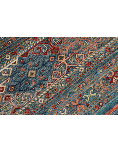 Rubin 203x295 Cm Rubin Pakistan, Hand-carded Wool warp: