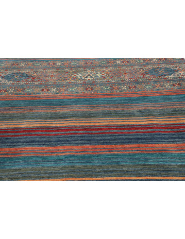 Rubin 203x295 Cm Rubin Pakistan, Hand-carded Wool warp: