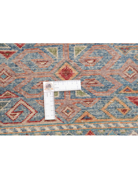 Rubin 203x295 Cm Rubin Pakistan, Hand-carded Wool warp: