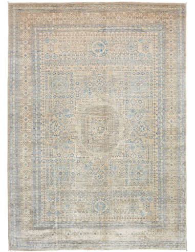 Rug Mamlouk Pakistan 248x343 Beige Dusty Blue
