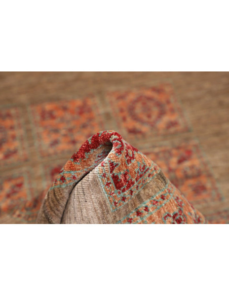 Bakhtiyar 98x153 Cm Bakhtiyar, Pakistan, Lana Cardata A Mano