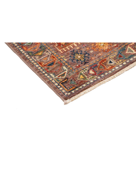 Tappeto Tribal Pakistan 81x118 Marrone-rossastr