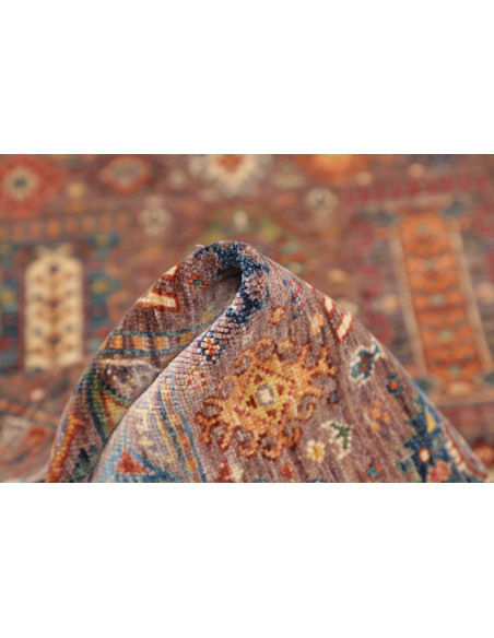Tappeto Tribal Pakistan 81x118 Marrone-rossastr