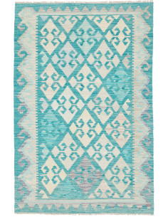 Kilim 100x152 Cm Kilim, Afghanistan, Hand-carded Wool warp: