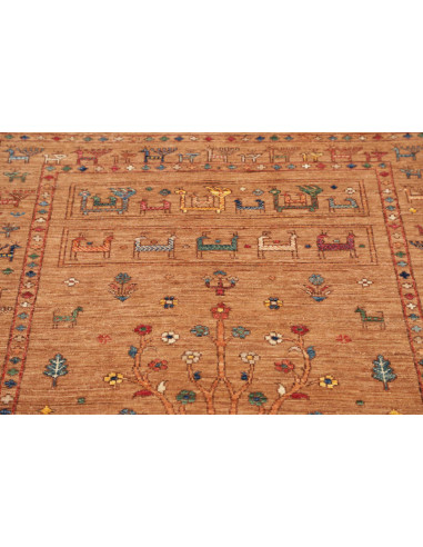 Rubin 99x152 Cm Rubin, Pakistan, Hand-carded Wool warp: