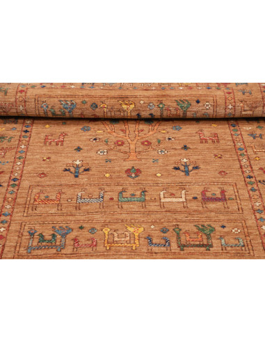 Rubin 99x152 Cm Rubin, Pakistan, Hand-carded Wool warp: