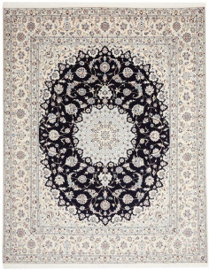 Nain 6la 202x255 Cm Nain 6la Persia Hand-carded Wool And