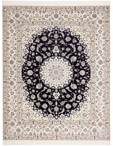 Nain 6la 205x261 Cm Nain 6la, Persia, Hand-carded Wool And