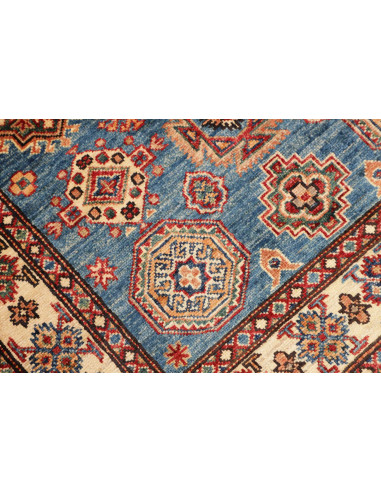 Kazak Fine 98x147 Cm Kazak Fine Pakistan, Hand-carded Wool