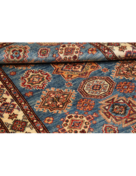Kazak Fine 98x147 Cm Kazak Fine Pakistan, Hand-carded Wool