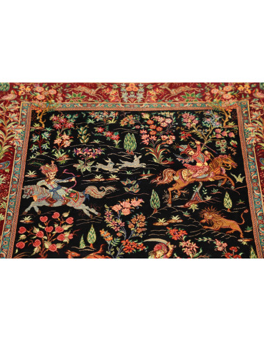 Ghom Seta 78x117 Cm Ghom Seta, Persia. 100% Seta,