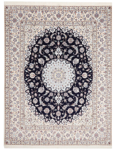 Nain 6la 208x270 Cm Nain 6la, Persia, Hand-carded Wool And