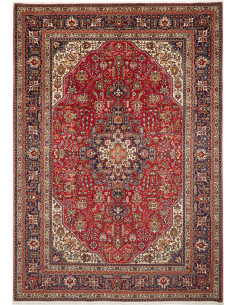 Tabriz 200x300 Cm Tabriz Persia Hand-carded Wool Cotton Warp