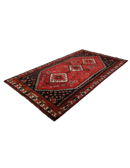 Rug Shiraz Persia blue maroon 160x279