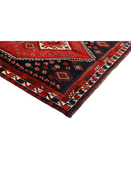 Rug Shiraz Persia blue maroon 160x279