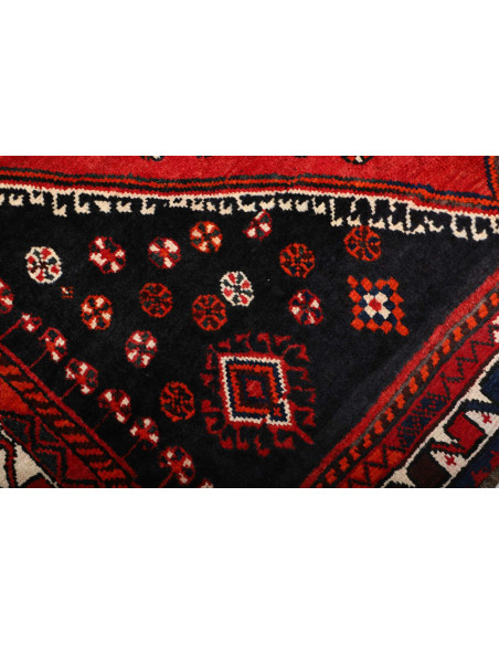 Rug Shiraz Persia blue maroon 160x279