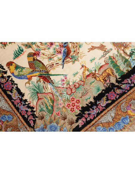 Ghom Silk 100x150 Cm Ghom Silk, Persia, Silk,
