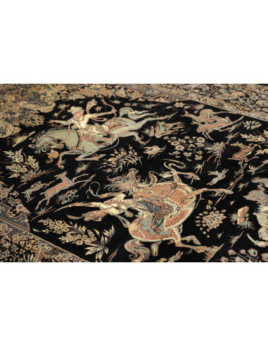 Ghom Silk 137x202 Cm Ghom Silk, Persia, 100% Silk,