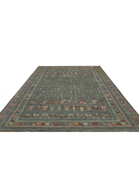 Rug Rubin Pakistan 239x316 Petrol Green Terraco