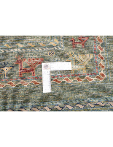 Rug Rubin Pakistan 239x316 Petrol Green Terraco