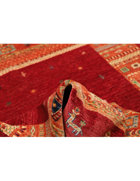 Tappeto Siva Pakistan 172x236 Rosso Terracotta