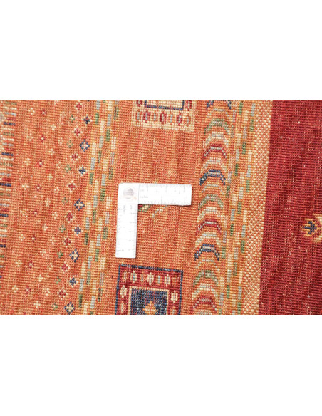 Tappeto Siva Pakistan 172x236 Rosso Terracotta