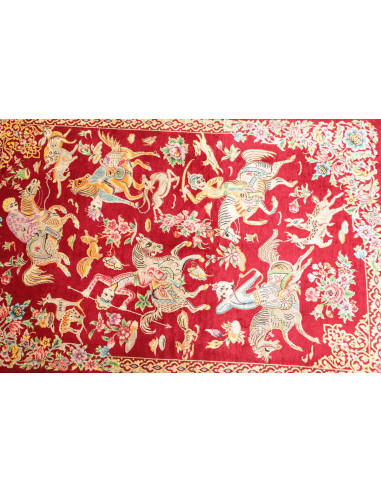 Ghom Silk 60x95 Cm Ghom Silk, Persia, 100% Silk,