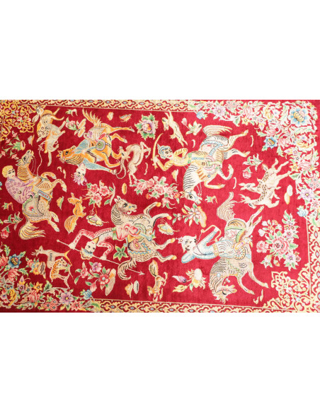 Ghom Silk 60x95 Cm Ghom Silk, Persia, 100% Silk,