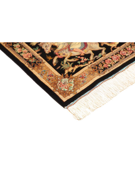 Ghom Seta 61x92 Cm Ghom Seta Persia 100% Seta
