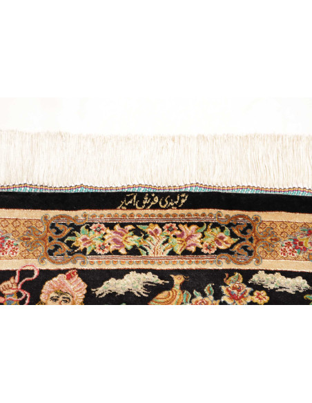 Ghom Seta 61x92 Cm Ghom Seta Persia 100% Seta