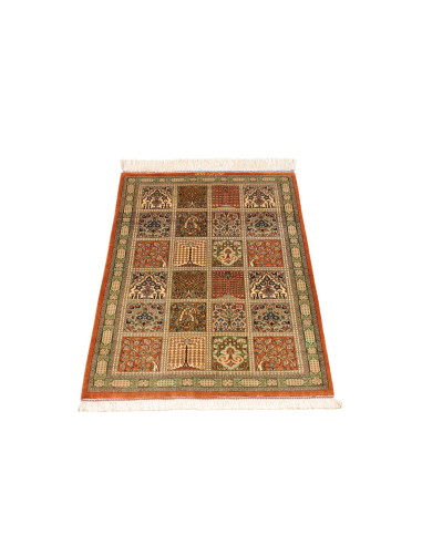 Ghom Silk 60x90 Cm Ghom Silk, Persia, 100% Silk warp: