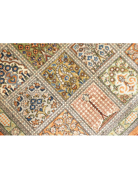 Ghom Seta 60x90 Cm Ghom Seta, Persia, 100% Seta ordito: