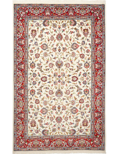 Rug Ilaam Persia white maroon 133x213