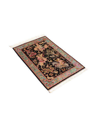 Ghom Silk 62x90 Cm Ghom Silk, Persia, 100% Silk,
