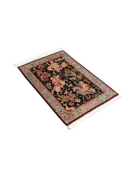 Ghom Silk 62x90 Cm Ghom Silk, Persia, 100% Silk,