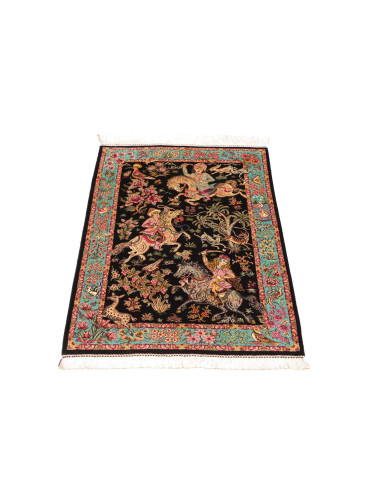 Ghom Seta 62x90 Cm Ghom Seta, Persia, 100% Seta,