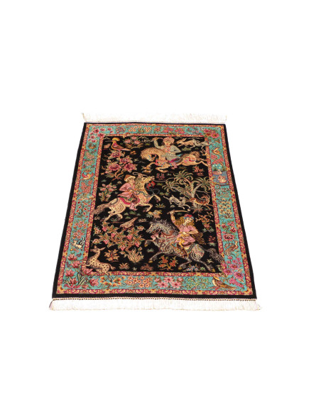 Ghom Silk 62x90 Cm Ghom Silk, Persia, 100% Silk,