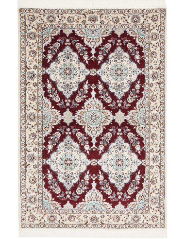 Nain 6la 108x165 Cm Nain 6la Persia Lana Cardata A Mano E