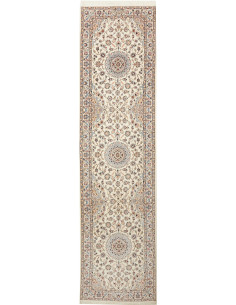 Rug Nain 6la Persia 80x336 Cream Blue Pink Beig