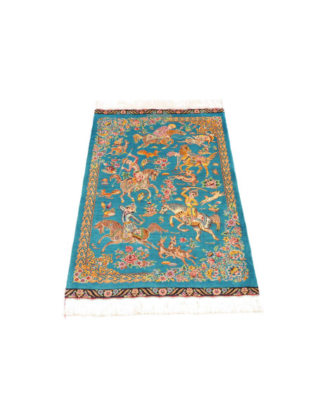 Ghom Silk 59x96 Cm Ghom Silk Persia 100% Silk warp: Silk