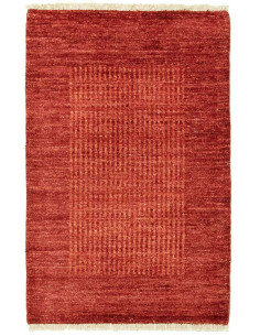 Rug Shayan Pakistan maroon white 62x94