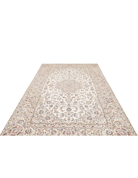 Kashan 194x306 Cm Kashan Persia Hand-carded Wool cotton