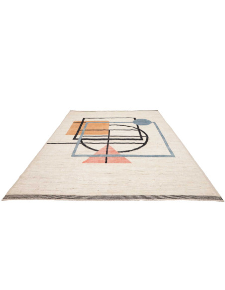 Tappeto Gabbeh Marrakech Pakistan 250x305 Bianc