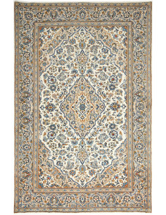 Kashan 200x304 Cm Kashan Persia Lana Cardata A Mano Cotone